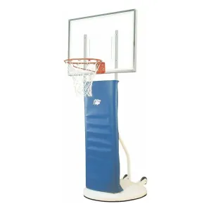 Bison 32" x 48" Playtime Clear Acrylic Portable Basketball Hoop BA803A