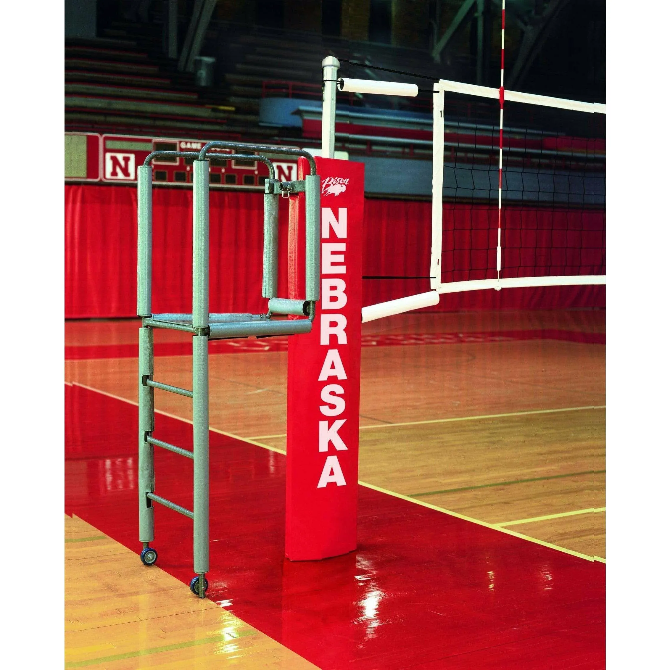 Bison 3" Centerline Elite Aluminum Complete Volleyball System VB1000
