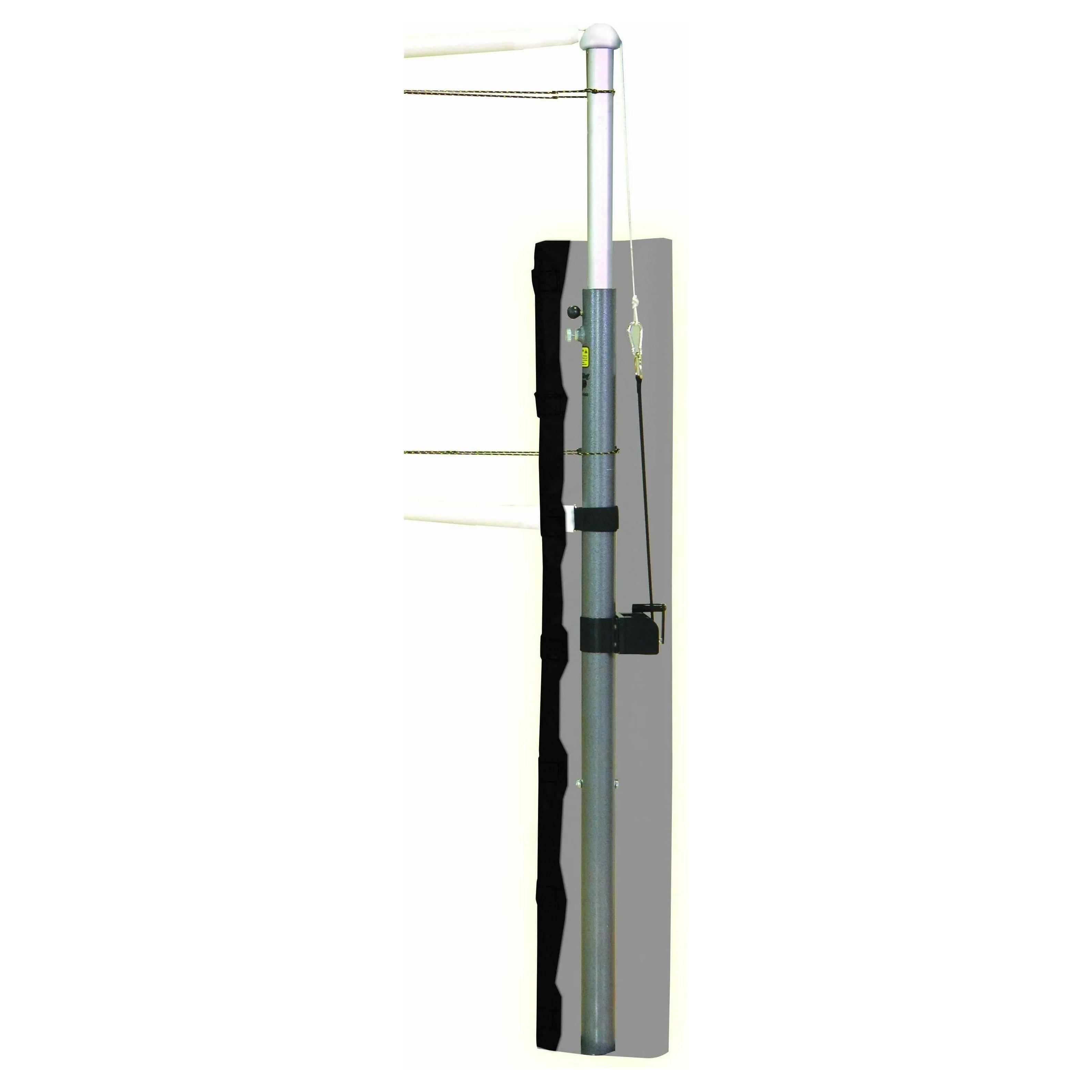 Bison 3" Centerline Elite Aluminum Complete Volleyball System VB1000