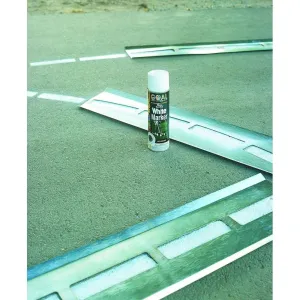 Bison Reusable Steel Basketball Court Stencil with 3-Point Line CM200