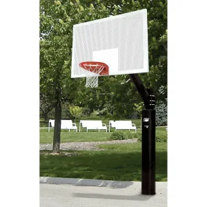 Bison Ultimate 42 x 72 Perforated Steel Fixed Height Basketball Hoop BA874-BK
