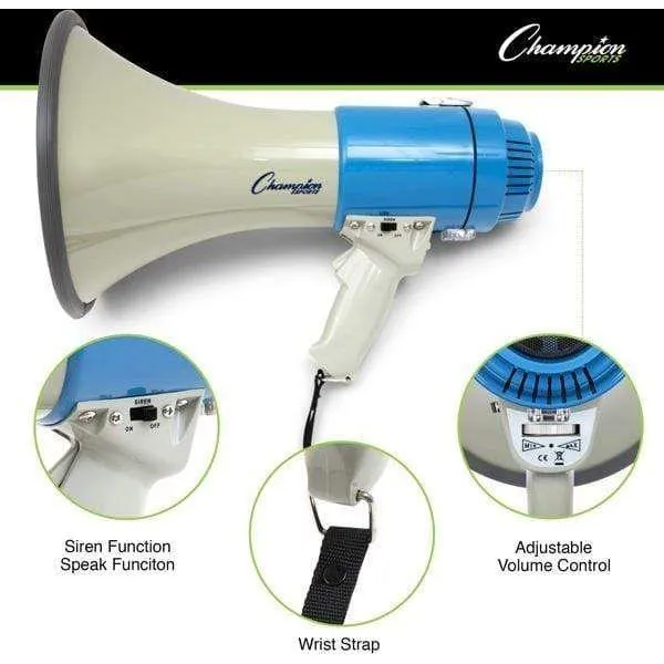 Champion Sports 12 Watt Megaphone MP12W