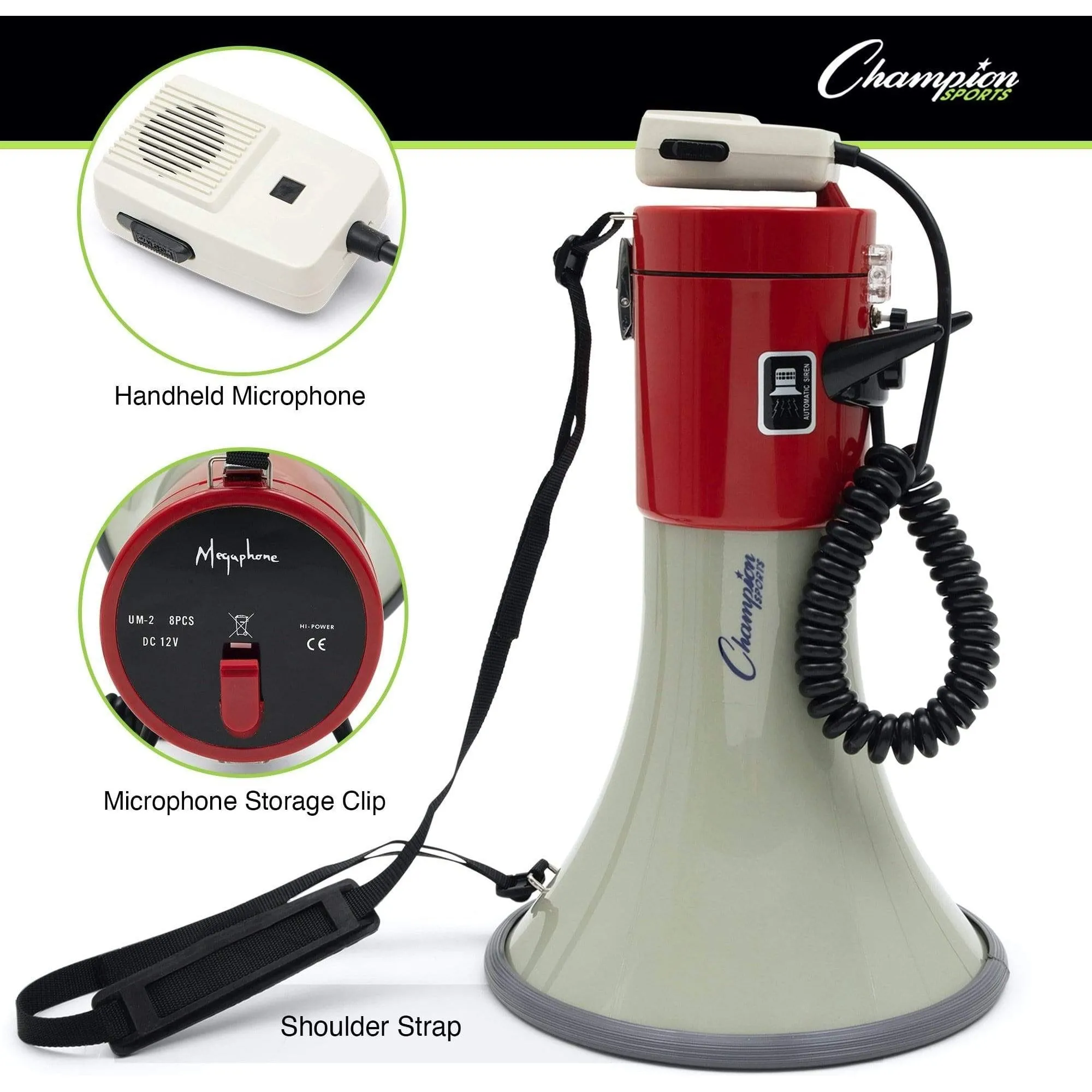 Champion Sports 16 Watt Megaphone MP16W