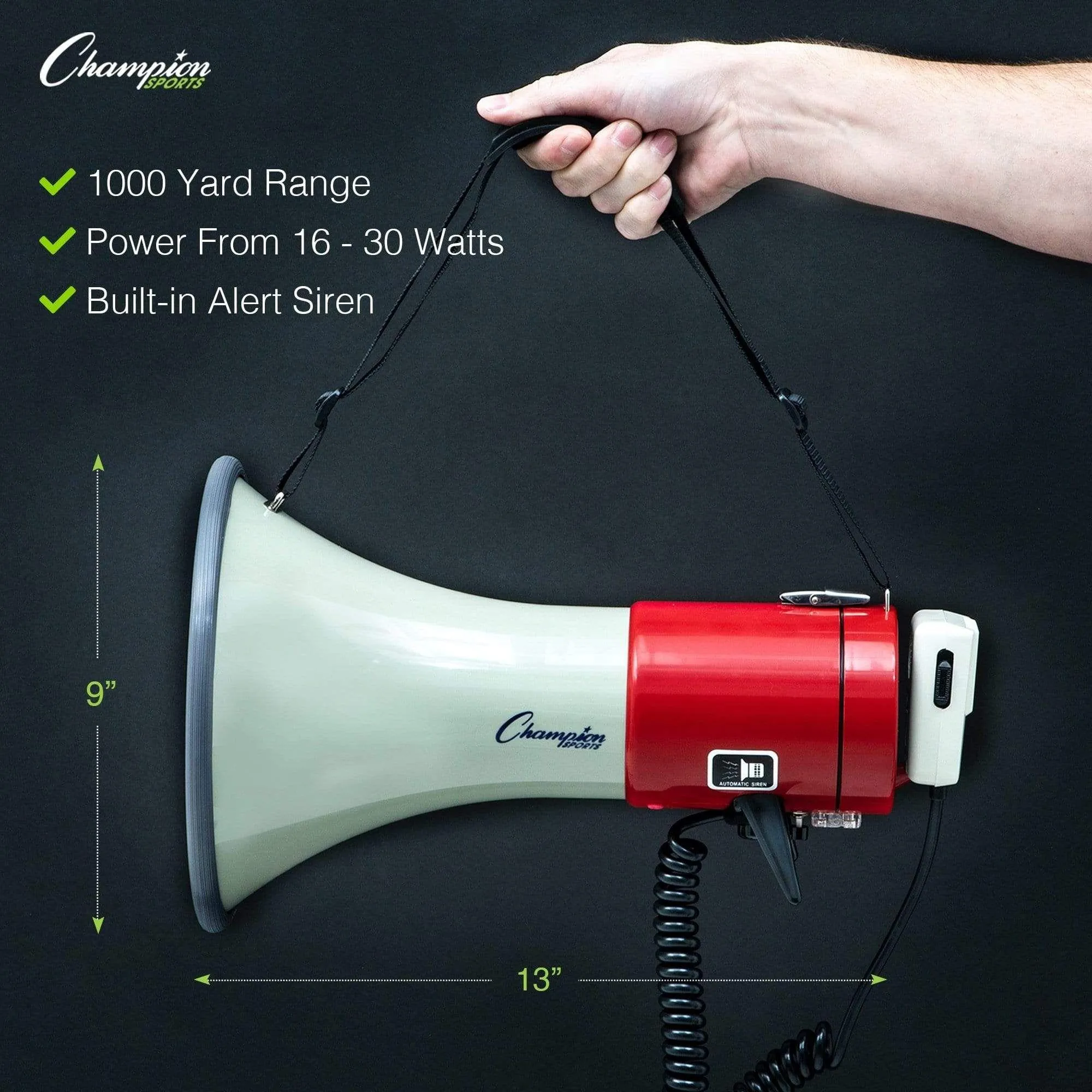 Champion Sports 16 Watt Megaphone MP16W
