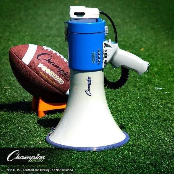 Champion Sports 20 Watt Voice Recording Megaphone MP18W