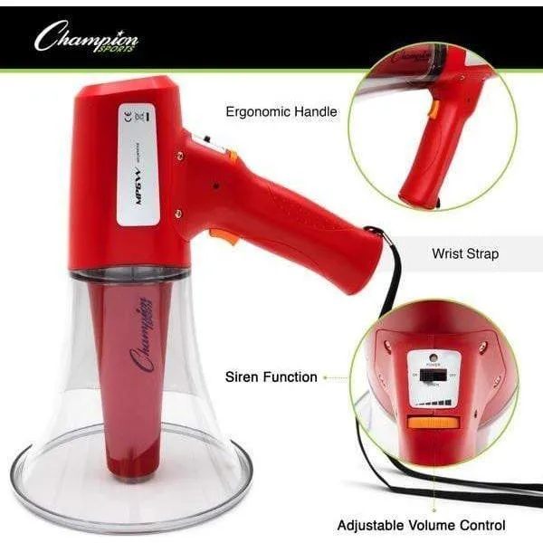 Champion Sports 6 Watt Megaphone MP6W