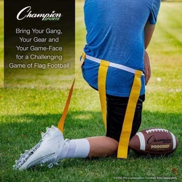 Champion Sports Deluxe Flag Football Game Set TFFSET