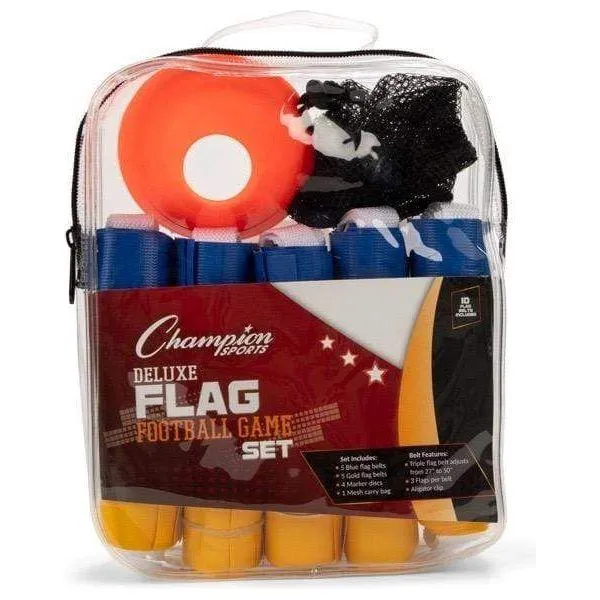 Champion Sports Deluxe Flag Football Game Set TFFSET