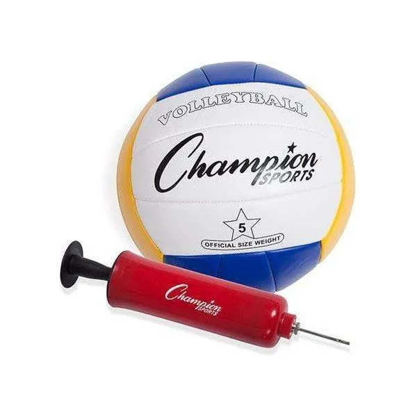 Champion Sports Deluxe Volleyball/Badminton Tournament Set CG202