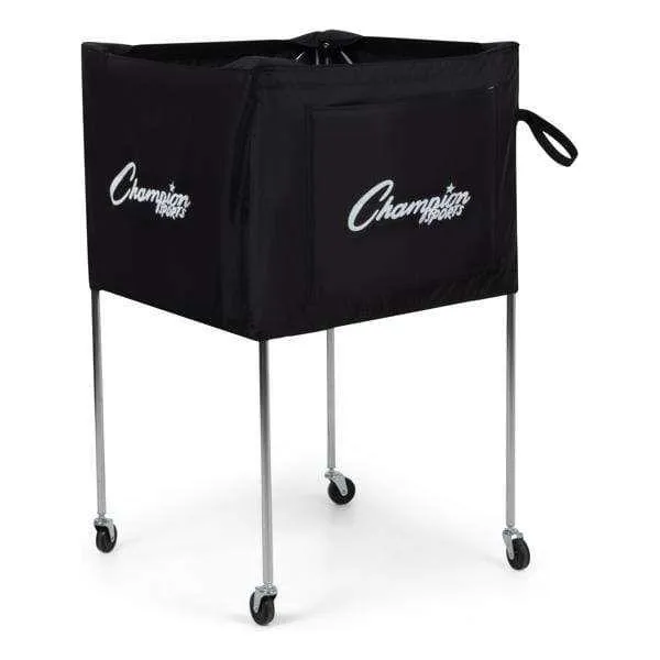 Champion Sports Folding Volleyball Cart VBCART