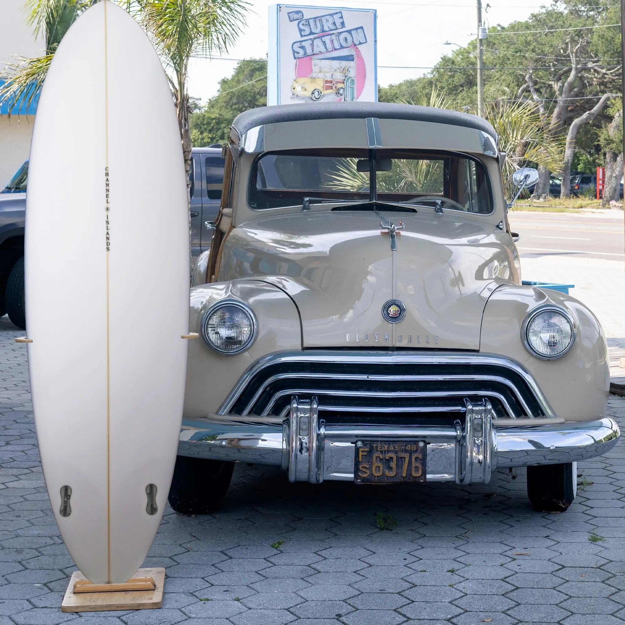 Channel Islands CI Mid Twin 6'7 Surfboard - FCS II