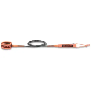 Dakine Kainui Team Surfboard Leash - 7' x 1/4"/Shadow