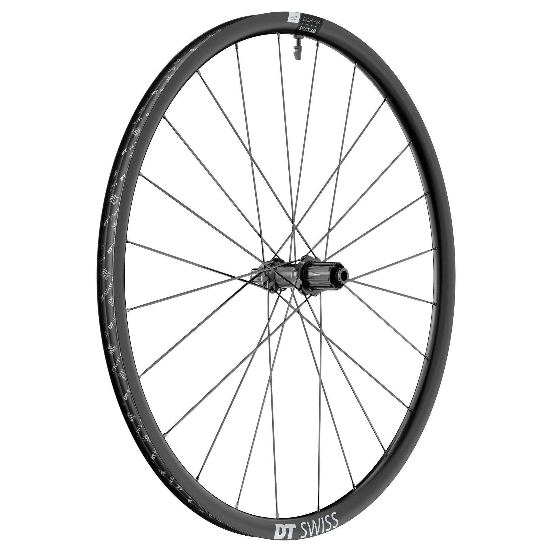 DT Swiss GR 1600 Spline 25 Rear Wheel - 650b 12 x 142mm Center-Lock HG 11 BLK