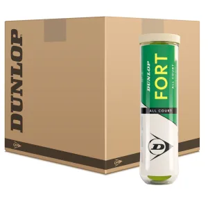 Dunlop Fort All Court Tournament Tennis Balls - 12 Dozen
