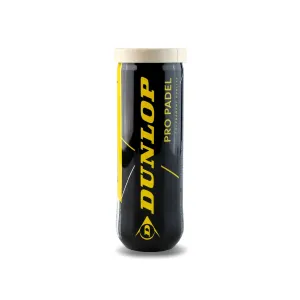 Dunlop Pro Padel Balls - Can of 3
