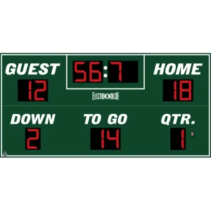 Electro-Mech LX3250 Football Scoreboard (16'x8')