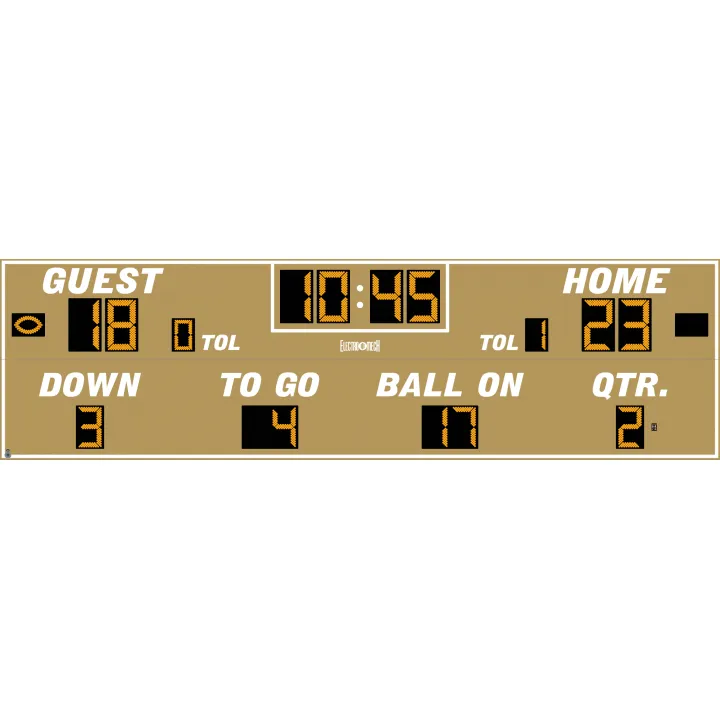 Electro-Mech LX388 Pro-Size Football Scoreboards