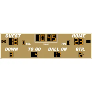 Electro-Mech LX388 Pro-Size Football Scoreboards