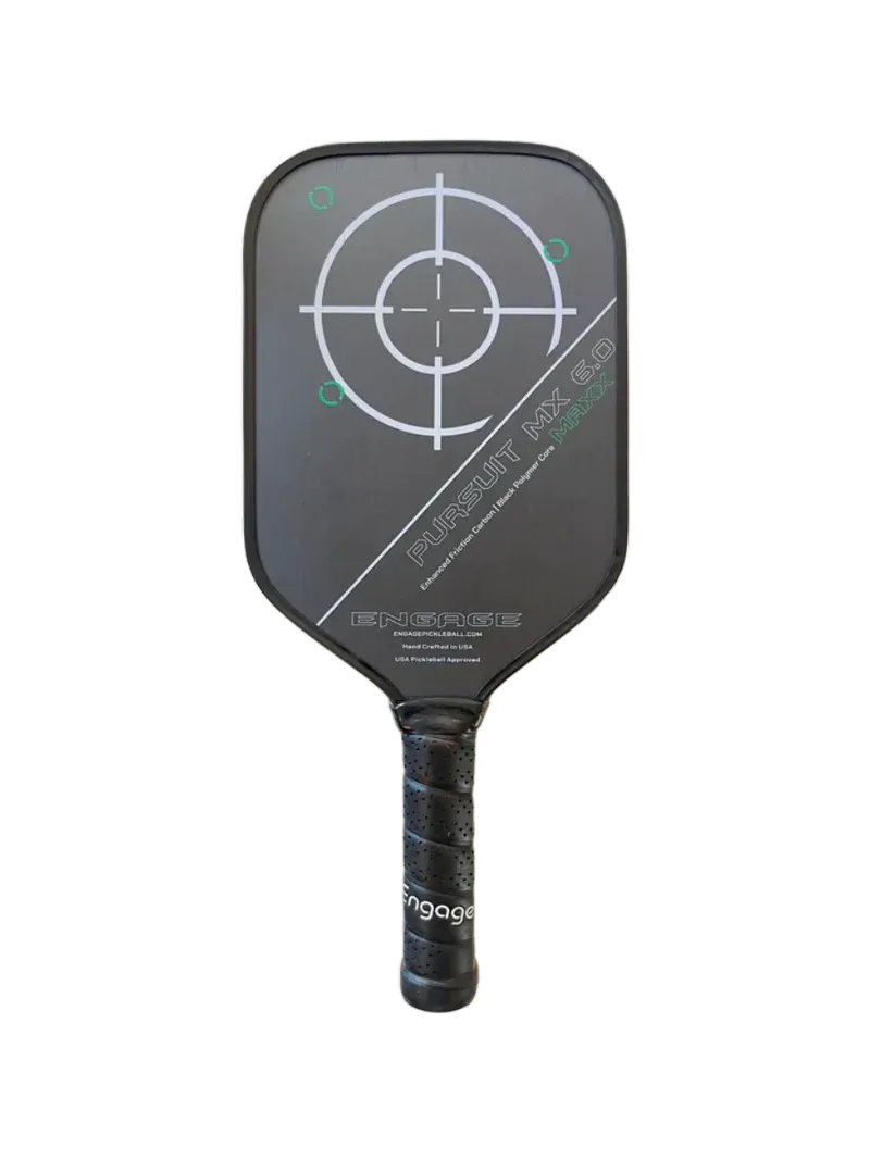 Engage Pursuit Maxx MX 6.0 Enhanced Friction Carbon Pickleball Paddle