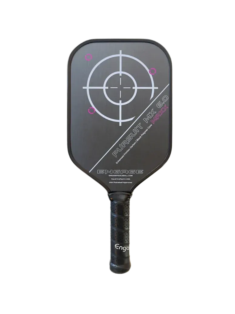 Engage Pursuit Maxx MX 6.0 Enhanced Friction Carbon Pickleball Paddle