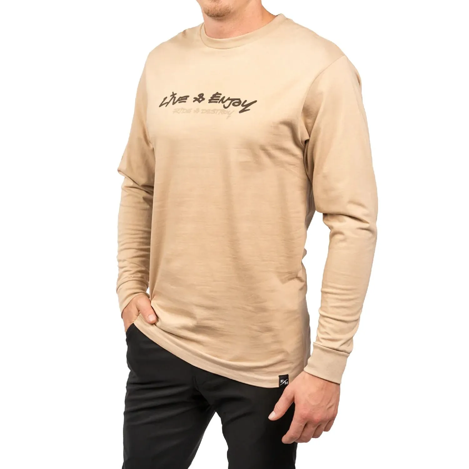 Fasthouse Emil Johansson Live and Enjoy LS Tee