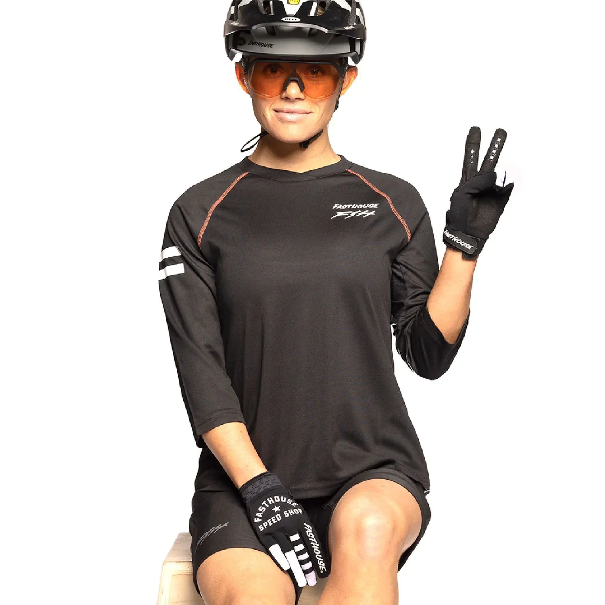 Fasthouse Women's Sidewinder Alloy Raglan Jersey