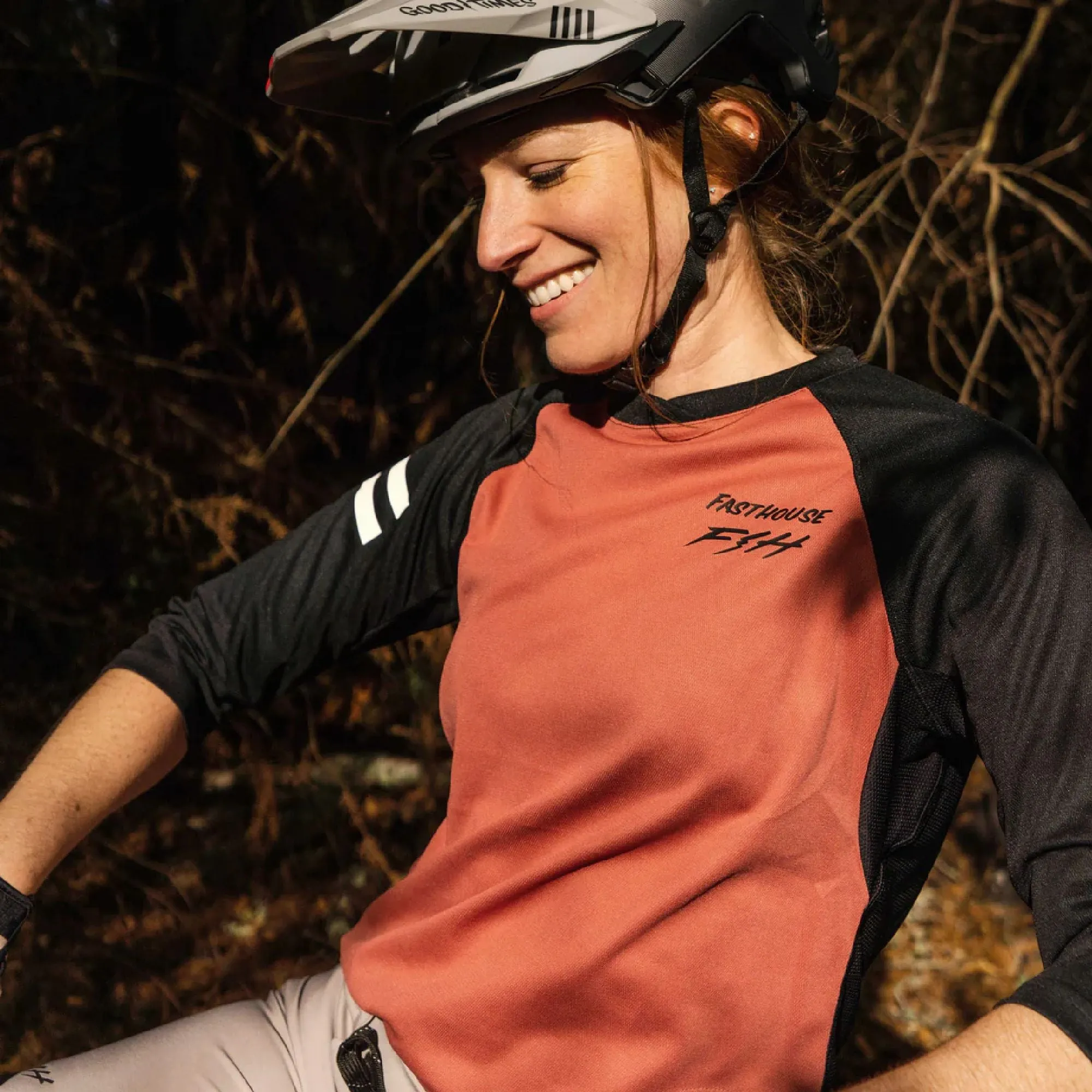 Fasthouse Women's Sidewinder Alloy Raglan Jersey