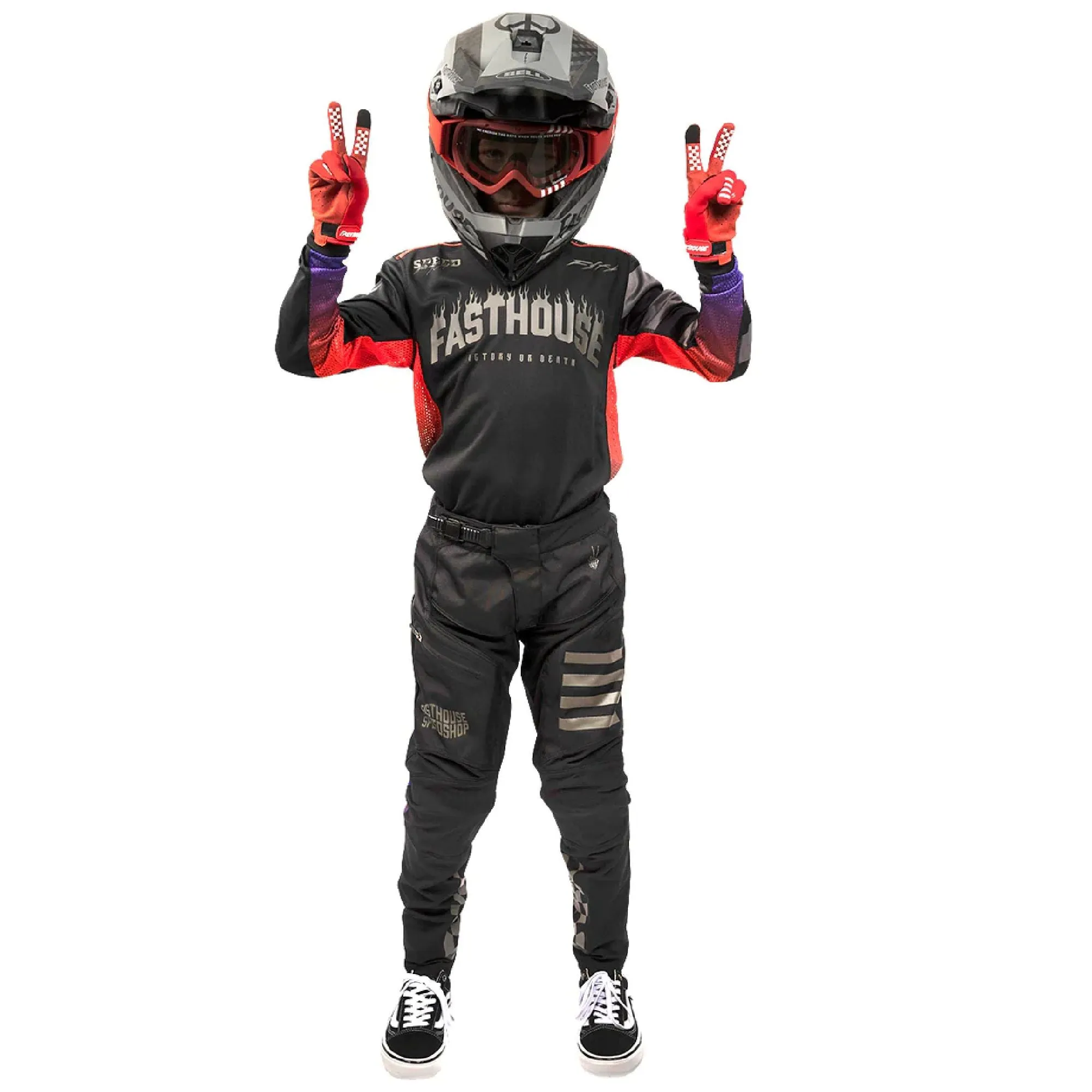 Fasthouse Youth Burn Free Classic LS Jersey