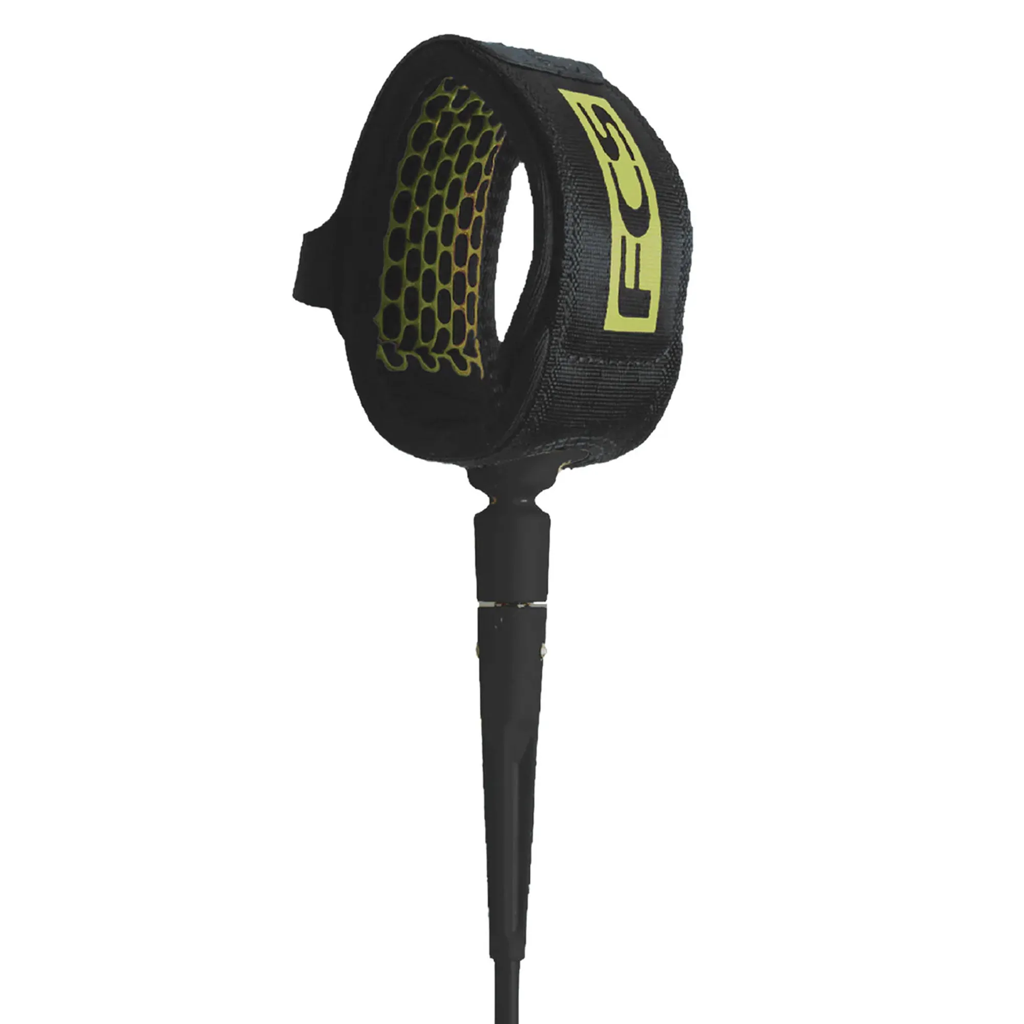 FCS Competition Essential Surfboard Leash - 5'/Coal Lime