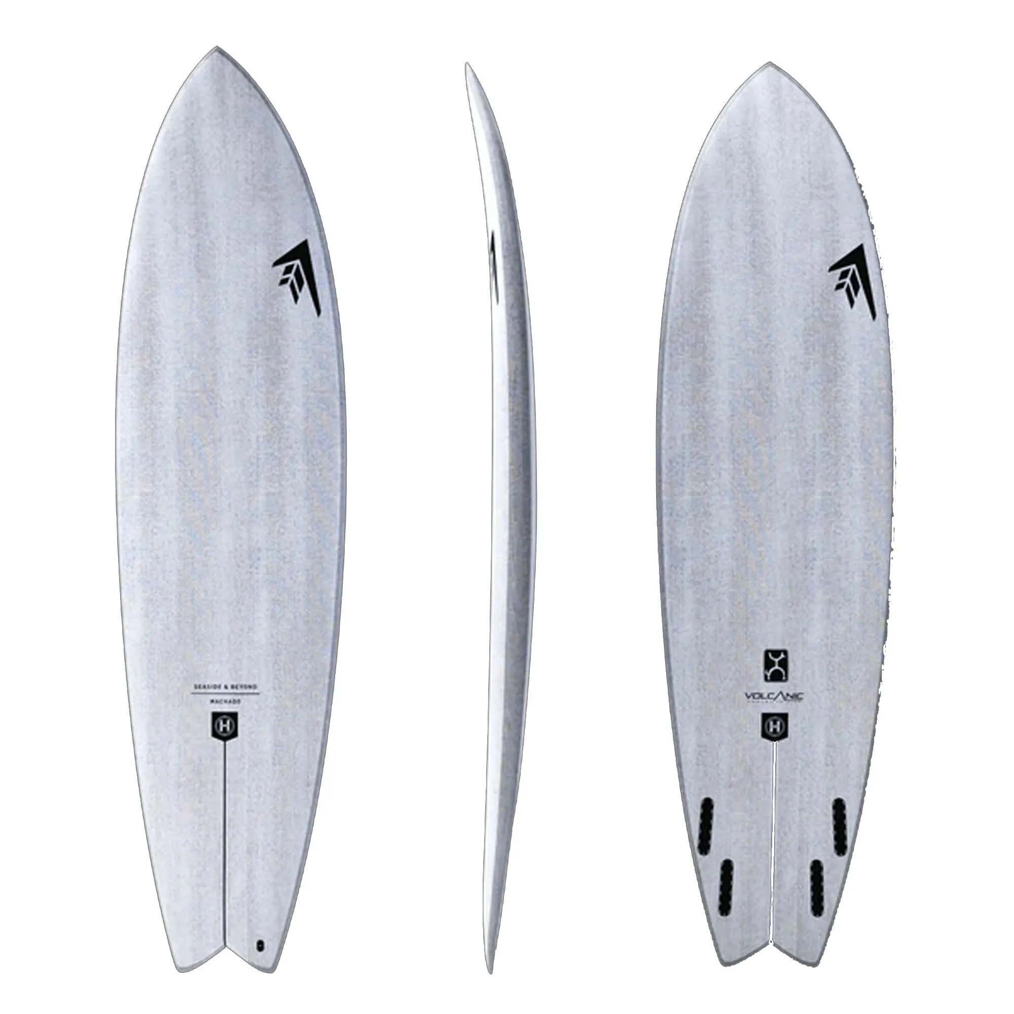 Firewire Seaside & Beyond Volcanic Repreve 6'8 Surfboard - Futures
