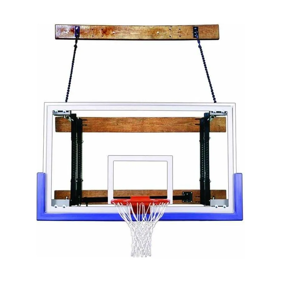 First Team FoldaMount68 Wall Mount Basketball Goal