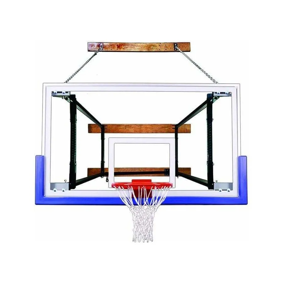 First Team FoldaMount82 Wall Mount Basketball Goal