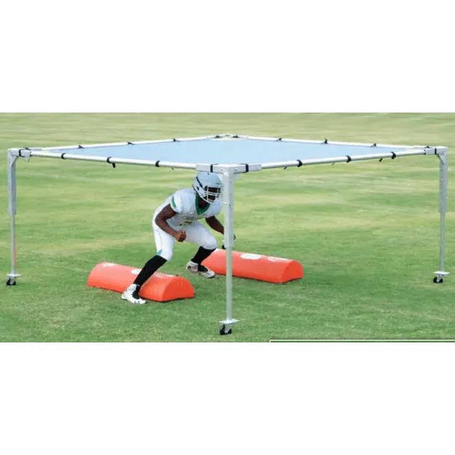 Fisher 42"L x 12"W x 6"H Half Round Stand Up Football Dummy HR426