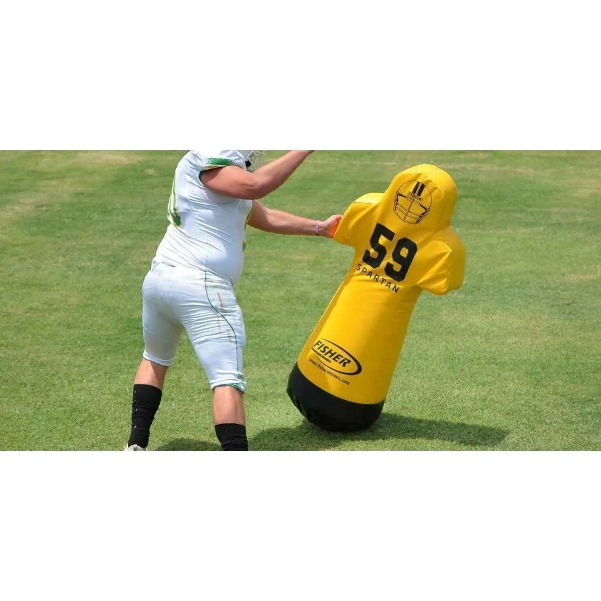 Fisher 59" Spartan Pop Up Football Tackle Dummy 10159SPR