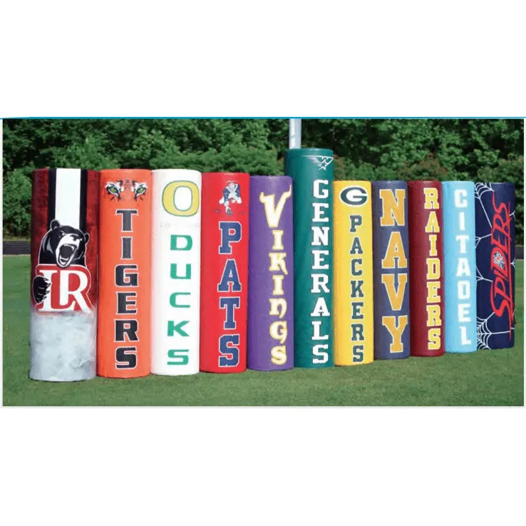 Fisher 6' H Varsity Series Football Goalposts Pads (Pair)