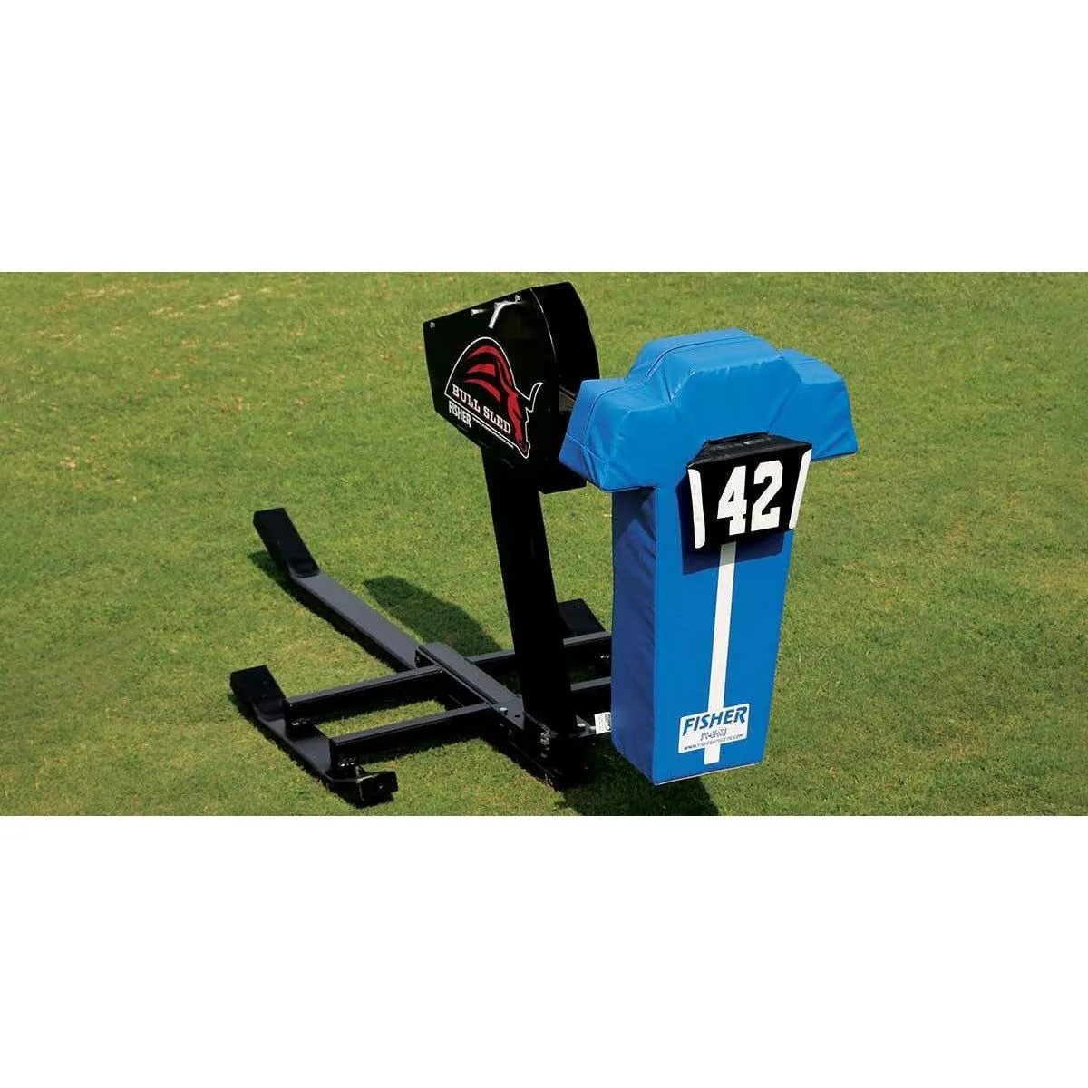 Fisher Athletic Bull Rush 1 Man Football Blocking Sled 9910