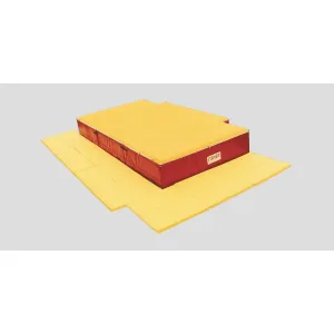 Fisher Athletic Pole Vault Pit Tri-Mat Safety Pads