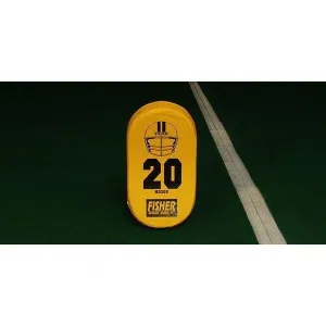 Fisher Atlantic Curved Body Youth Football Blocking Shield HD200