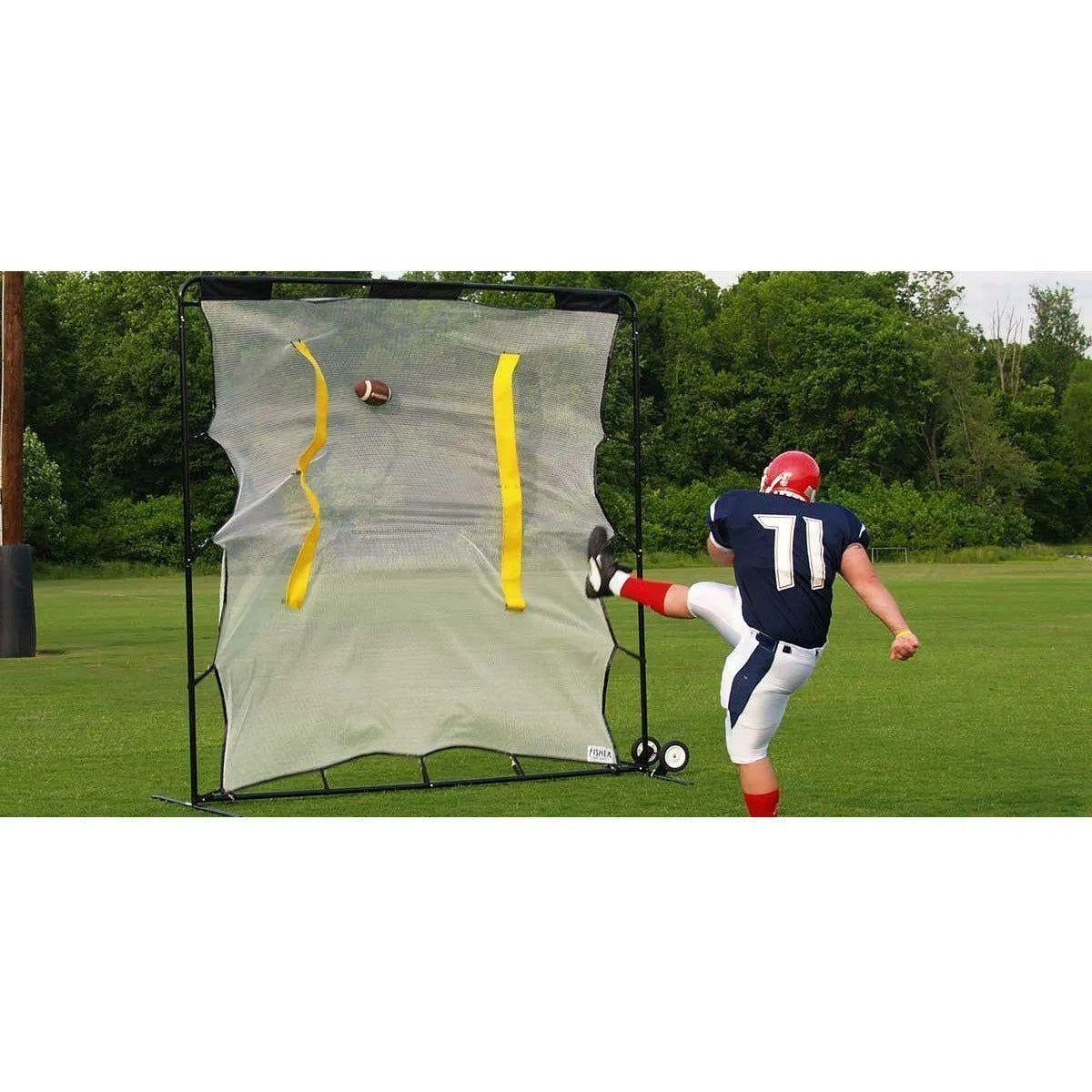 Fisher Deluxe Skill Zone Target Football Practice Throwing Net SZFB1010