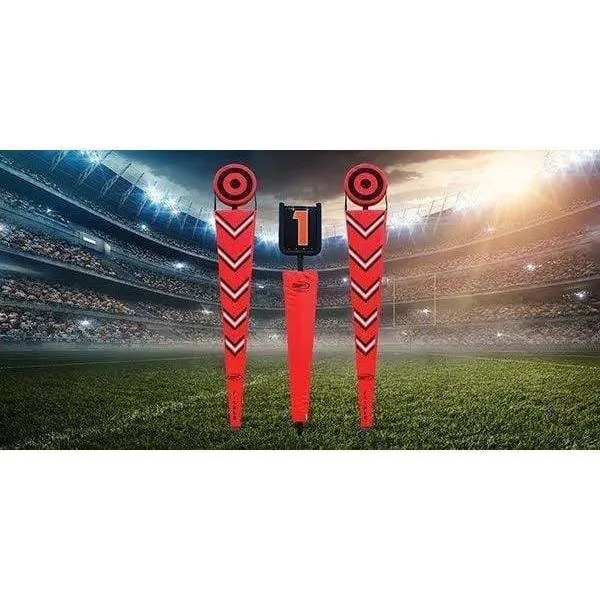 Fisher Flip Indicator/Chain Set Football Down Marker Package 3 3015PK