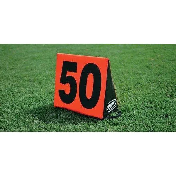 Fisher Football Triangular Sideline Marker Set SLMTOR
