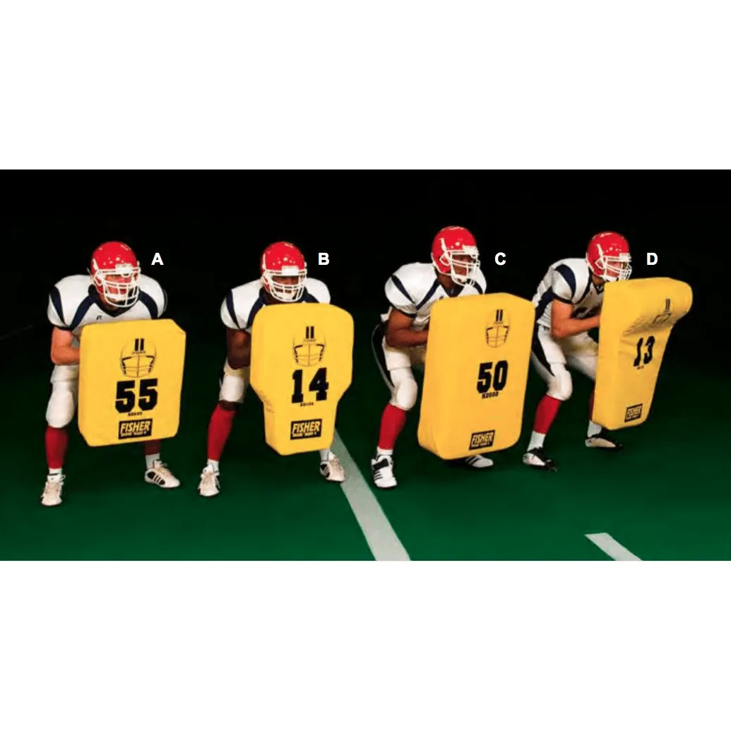 Fisher Rectangular Body 3" Thick Football Blocking Shield HD5053
