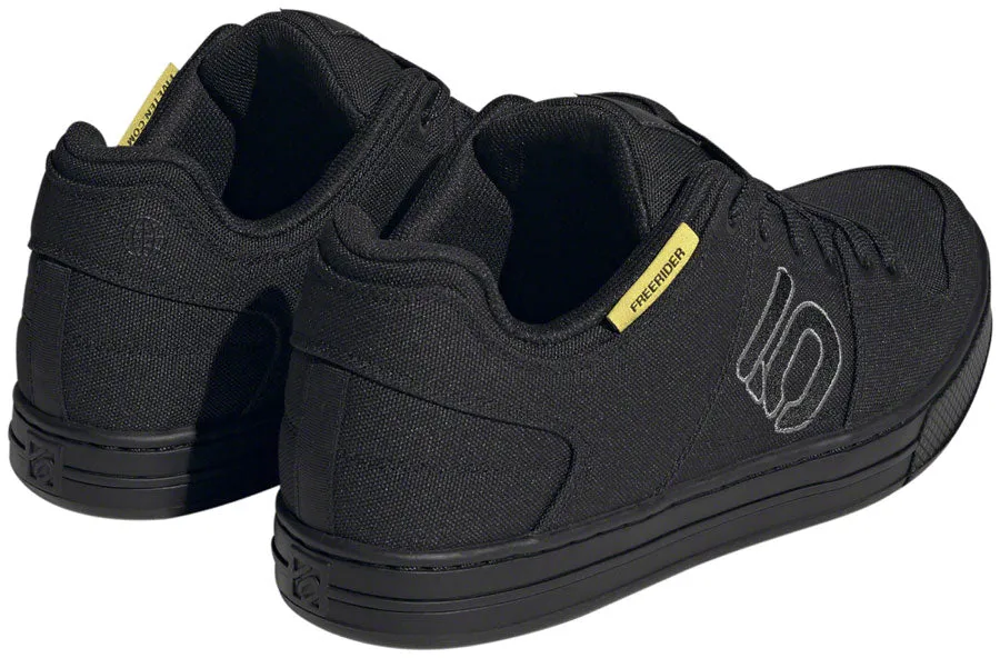Five Ten Freerider Canvas Flat Shoes - Mens Core BLK/Dgh Solid Gray/Gray Five 12