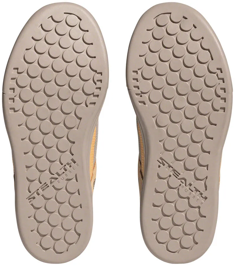 Five Ten Freerider Flat Shoes - Womens Wonder Taupe/Ftwr White/Acid Orange 6
