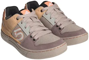 Five Ten Freerider Flat Shoes - Womens Wonder Taupe/Ftwr White/Acid Orange 6