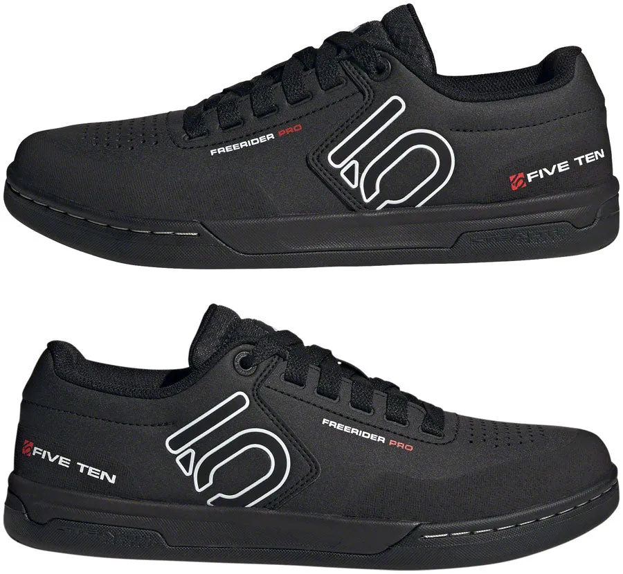 Five Ten Freerider Pro Flat Shoes - Mens Core BLK/FTWR White/FTWR White 6.5