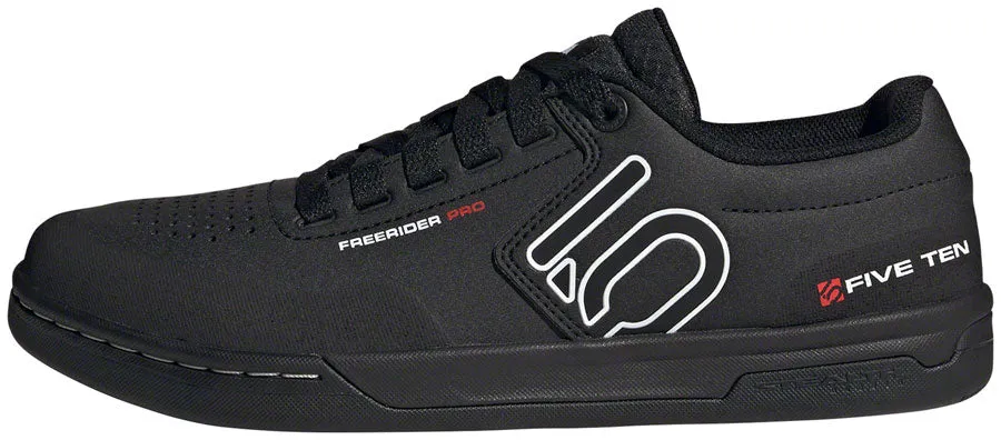 Five Ten Freerider Pro Flat Shoes - Mens Core BLK/FTWR White/FTWR White 6.5