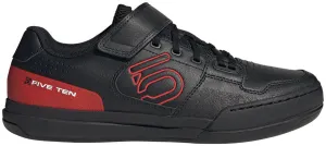 Five Ten Hellcat Mountain Clipless Shoes - Mens Core BLK/Red/FTWR White 12