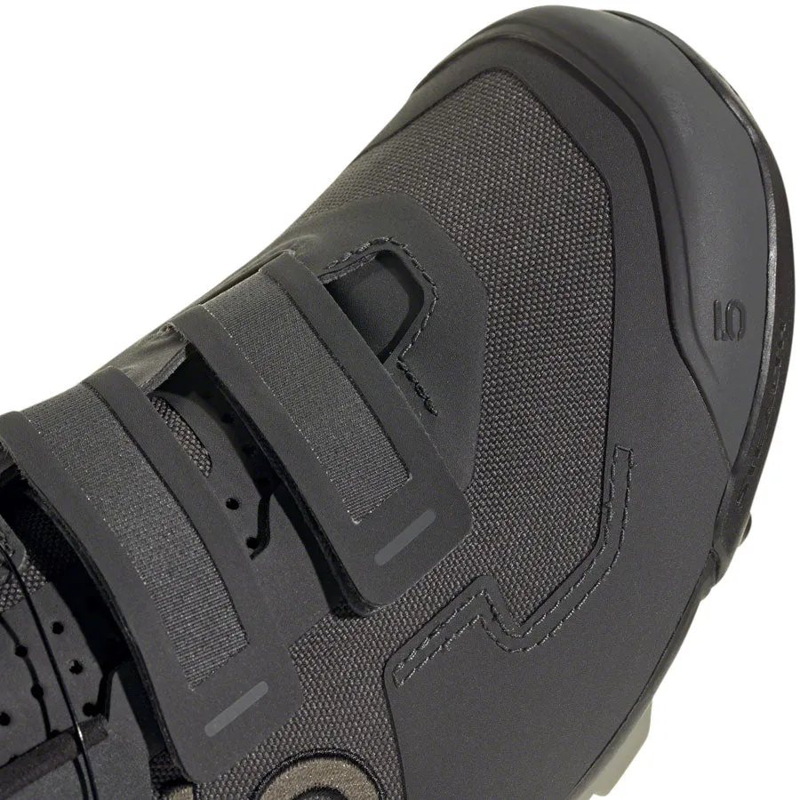 Five Ten Kestrel BOA Mountain Clipless Shoes - Mens Gray Six/Silver Pebble/Olive Strata 10