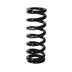 FOX Steel Rear Shock Coil Spring - 500 lb. x 3.25" Spring Travel 6.909 TLG Total Spring Length BLK